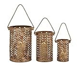 Benzara Exclusive Unique Styled Metal Lantern [並行輸入品]