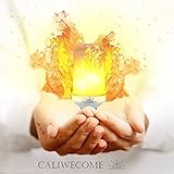 炎効果ライト: LED電球、リアルなちらつきFlaming Fire、省エネ、装飾、Cozyセーフ暖炉とキャンドル置換、大気、base-e26 / e27、ホーム/バー/レストラン/休日