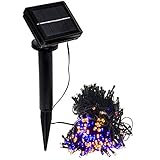 GreenLighting 80' Solar Power Holiday String Lights w/ 250 LED's (Multi-Colored) [並行輸入品]