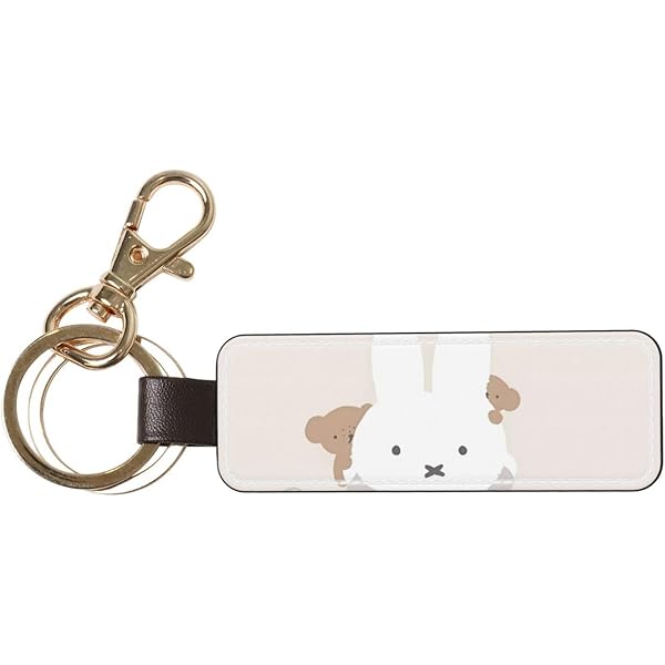 ミッフィカフェGEOJE限定キーリング２点 ミッフィー miffy キーホルダー キーリング ブルー 日本製