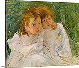 メアリー・カサットプレミアムシックラップキャンバス壁アート印刷題名の姉妹、c.1885 24" x 20" 1057982_24_24x20_none