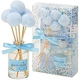 サンハーブ ルームフレグランス(フレグランスオイル30ml/スティック5本 やさしく穏やかな甘い香り) カモマイル (芳香剤 やさしく穏やかな甘い香り)