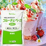 ハウス フルーチェベース メロン 1kg 業務用デザート(約30～35食分) ZHT