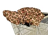 Wupzey Shopping Cart Cover, Orange Giraffe by Neat Baby LLc [並行輸入品]