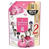 レノア ハピネス 夢ふわタッチ 柔軟剤 アンティークローズ TinyTAN限定コラボパッケージ 詰め替え 810mL