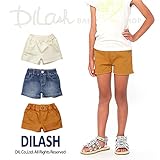 (ディラッシュ) DILASH盛夏'16/ストレッチデニムショートパンツ 110 ブラウン