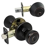 pro-gradeクラシック標準ドアノブハンドル Entry & Deadbolt Combo HB-43800