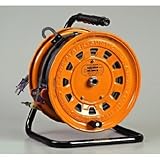 ハタヤ(HATAYA) コンセント引出し型 サンタイガーテモートリール 100V型 30m 2P3個口コンセント TG-130