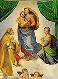 The Sistine Madonna – RAPHAEL – Unframed 28" by 38" GC-201504270-2838