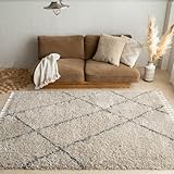 サヤンサヤン クルーセ ベニワレン 風 ラグ ボーホー BOHO 133x195 1.5畳 ベージュ ウィルトン織