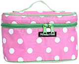 Hanna Hula 保温保冷ポーチ ポルカドットピンク 横20cm×縦13cm×奥行き9.5cm 85g ポリエステル、内側:アルミフィルム CPLK-LB02-R