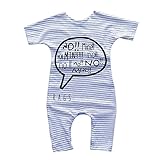 PER　ベビー服　カバーオール　ロンパース　半袖　可愛い　女の子　男の子　コットン　柔らかい　ピンク　ストライプ (100, ストライプ)