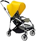 Bugaboo Bee3 Stroller - Bright Yellow - Dark Khaki - Aluminum by Bugaboo [並行輸入品]