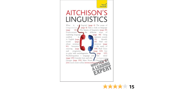 Amazon Co Jp Aitchison S Linguistics Teach Yourself Atchison Jean 洋書