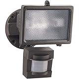 Heath Zenith SL-5511-BZ 110-Degree 150-Watt Motion-Sensing Security Light, Bronze [並行輸入品]