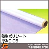 養生ポリシート #150 0.06 ×2000mm×50mW ダブル 2巻セット　[養生シート 防湿シート 土間シート]