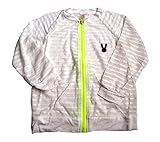 Mille Ti Rana 紫外線対策 キッズ 薄手 カーディガン 長袖 上着 子供服 (100, 白)