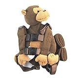 子供用バック紐ーサルサルパンダ蝶 (サル)