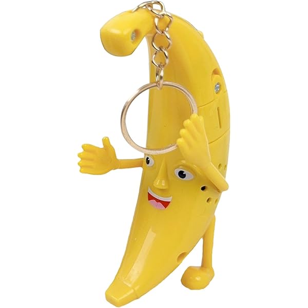 Amazon.co.jp: バナナキーホルダー、かわいいバナナキーホルダー