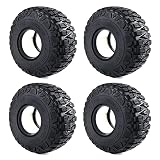TRZX 2.9" タイヤ RC の車輪は Axail 1/6 SCX6 AXI05000 RC のクローラー車のための部品を補強します (4個)