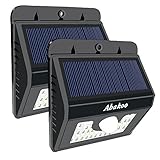【Abakoo】改良版 30LED センサーライト ソーラーライト アウトドアライト 防犯防災ライト 玄関ライト 三つ知能モード ワイヤレス人感センサー 外灯 壁掛け式 太陽発電 省エネ 防雨防水IP