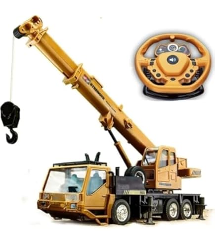 Amazon.co.jp: 1:14 RC車のおもちゃ15ch 2.4GHz RC合金クレーン