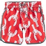 Carter's(カーターズ) カーターズロブスタースイムトランクス レッド 水着 24ヶ月【並行輸入】