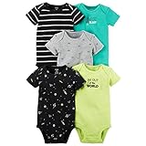 Carter's(カーターズ) ボディスーツ5枚組(JUST HAVING A BLAST) 6M(3-6ヶ月) [並行輸入品]