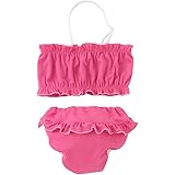 ベビー 水着 水遊びパンツ スイムパンツ ビキニ 無地 女の子 赤ちゃん M8916