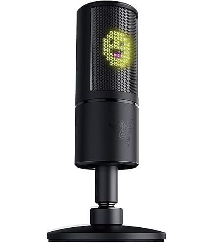 Amazon.co.jp: Razer Seiren Emote ストリミーングマイク 8ビットLED