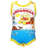 【本体綿100％】2016年 夏物 アンパンマン 天竺 パトロール柄 ノースリロンパス Anpanman イエロー◇80cm