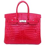 (エルメス) HERMES　バッグ　エルメス　バーキン25　ブレイズ　クロコダイルニロティカス...