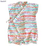 オーシャンアンドグラウンド(Ocean&Ground)|甚平ロンパース|ラベンダー (70cm)