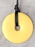 Teething Bling Sunshine Yellow Pendant by Smart Mom Jewelry