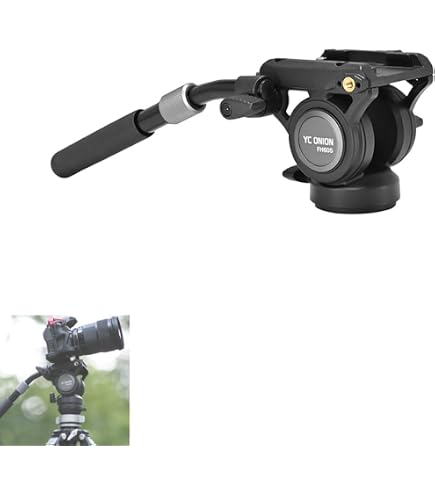 Amazon | YC Onion FH60 フルードヘッド カメラ三脚用 Pineta Pro一脚