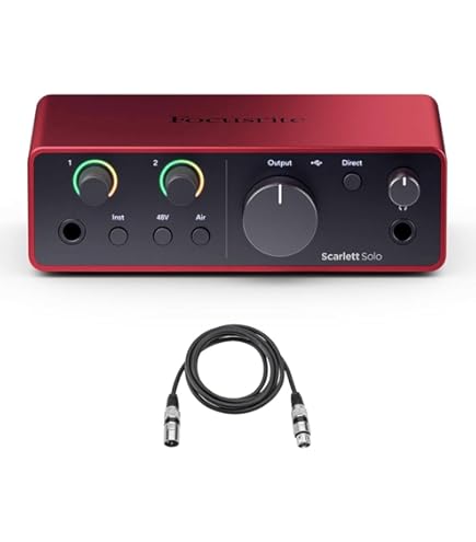 Amazon.co.jp: FOCUSRITE SCARLETT 2I4 USB : 楽器・音響機器