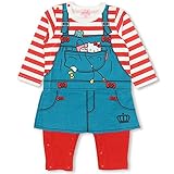 ベビードール サンリオ ボーダーロンパース 子供服 ベビー 80cm レッド