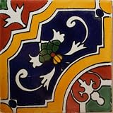 2 x 2 36個CastillaタラベラMexican Tile