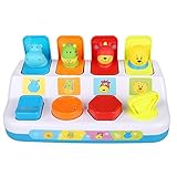 Arshiner Play Favorites Busy Poppin' Pals Pop Up Animal Toys [並行輸入品]