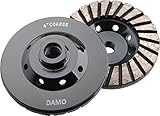 4-Inch Diamond Turbo Grinding Cup Wheel Coarse Grit for Concrete / Granite Floor [並行輸入品]