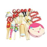 CHILDREAM 16個Kids '楽器木製教育玩具