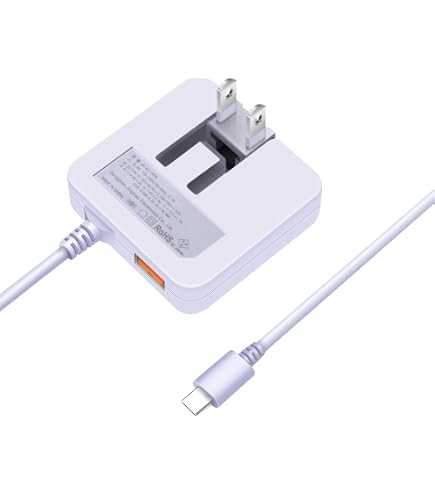 Amazon | au TypeC共通ACアダプタ02 0602PQA | au(エーユー) | AC式充電器