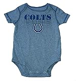 Indianapolis Colts Infant Onesieサイズ0 – 3 Monthsチームロゴボディスーツ – グレークリーパー
