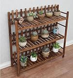 花スタンド屋内 フラワースタンド単身木製多層フラワーシェルフバルコニープラントスタンド多層アセンブリフラワーポットシェルフ (サイズ さいず : 80*25*90CM)