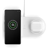 Belkin BoostCharge WIZ002auWH 10W Dual Wireless Charging Pads, White