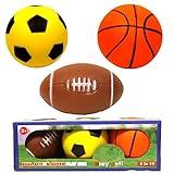 Pro-Ball Set of 3 Soft Balls Especially Designed For Toddler Hands [並行輸入品]