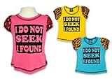 (キャンディヘブン)candy heaven 豹柄袖 パフ袖 ビビッドカラー 半袖Tシャツ 80cm イエロー