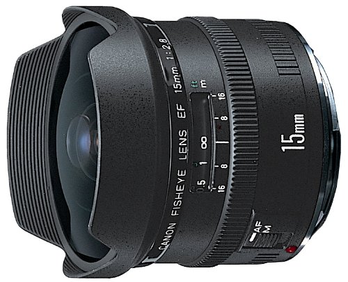 Canon EF 15mm フィッシュアイレンズ 美品 Canon EF Lens EF15mm F2.8 Fisheye Single Focal Length Lens Ultra