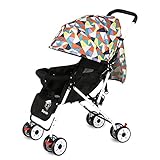 Nice Days（ナイス　ディズ）　 新生児から使える ベビーカー　軽量　折りたたみ式　ソフト 安全　防水 紫外線防止 (1#)