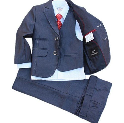 ノーブランド品 スーツ 子供タキシード フォーマルスーツ キッズスーツ ベビー 5点セット 結婚式 発表会 入園式 入学式 演奏会 上下セット 武士代购 Samurai Buyer 為您代購 轉運日本商品 將日本商品寄至您海外家中